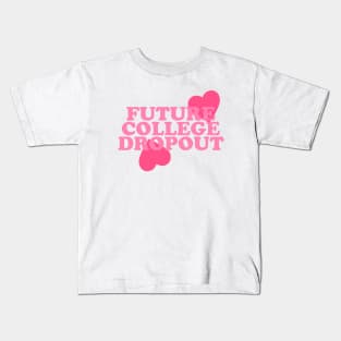 Future College Dropout Top y2k Kids T-Shirt